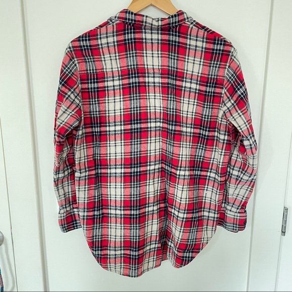 Madewell Oversized Ex-Boyfriend Flannel - Picture 6 of 6